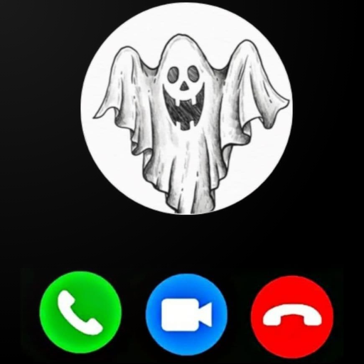Fake Call From Scary Ghost Halloween Horror Prank иконка