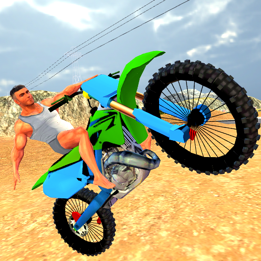 Trafic bike rider Moto racer endless highway icon