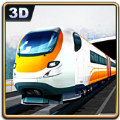 Orange Train Line Simulator icon