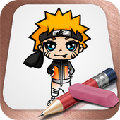 Drawing Lessons Naruto icon