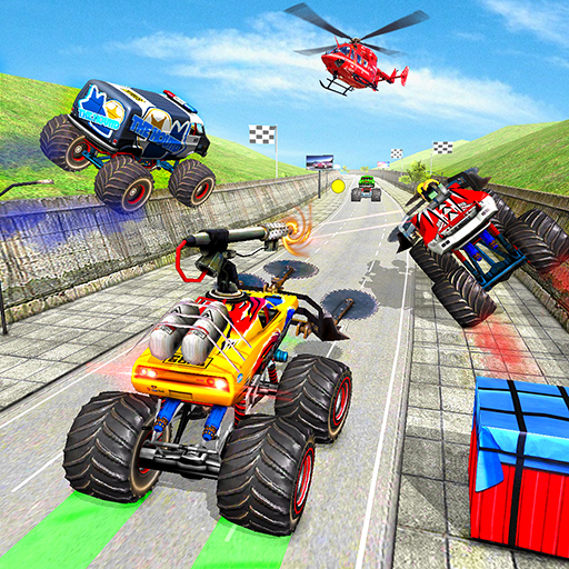 Monster Shooting Drift Simulator – Crash Racing أيقونة