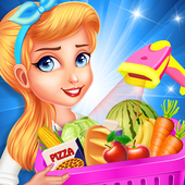 Supermarket Grocery Shopping Mall Manager icon