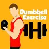 Dumbbell oefening thuis icon