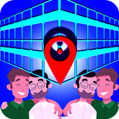 Phone number Position - Gps radar icon