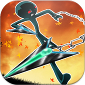 Stickman Cartoon : Run Wars icon
