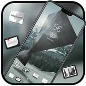 Abstract theme hourglass floating in the air on 9Apps