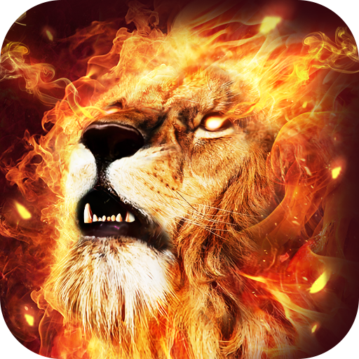 Fire Lion Live Wallpaper icon