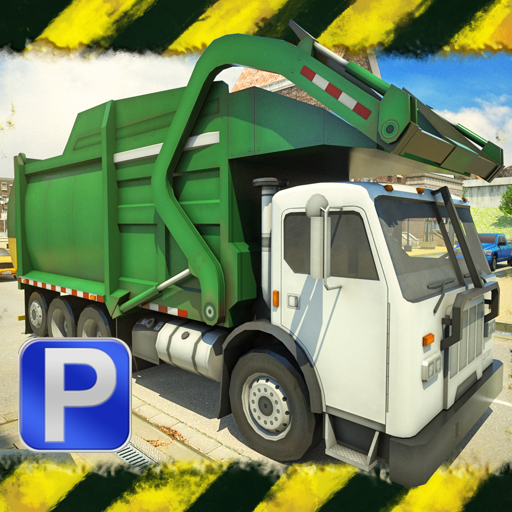 Garbage Truck Simulator 3D Rac icon