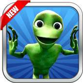 The green alien dance on 9Apps
