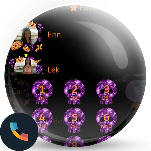 Halloween Glitter Phone Dialer icon
