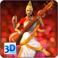 3D Saraswati Live Wallpaper on 9Apps