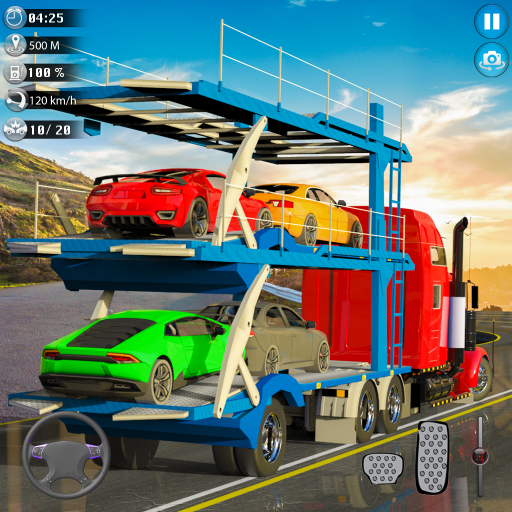 Car Transporter Truck Game 2021: Driving Game 2021 icon