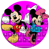 Mickey Mouse and Minni Keyboard Free icon