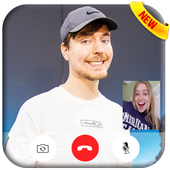 Fake Call Mr Beast - Simulated Video   Chat 2020 icon