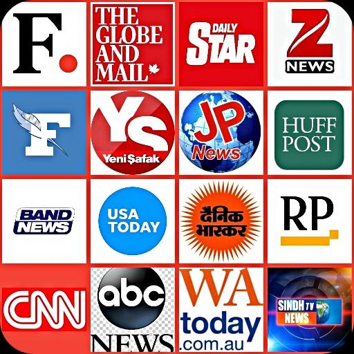 World live news :- All in one country News icon