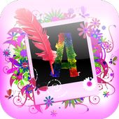 write wallpaper text icon