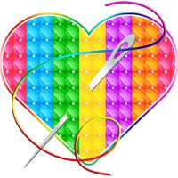 Happy Cross Stitch Color By Number-Needle Art Free