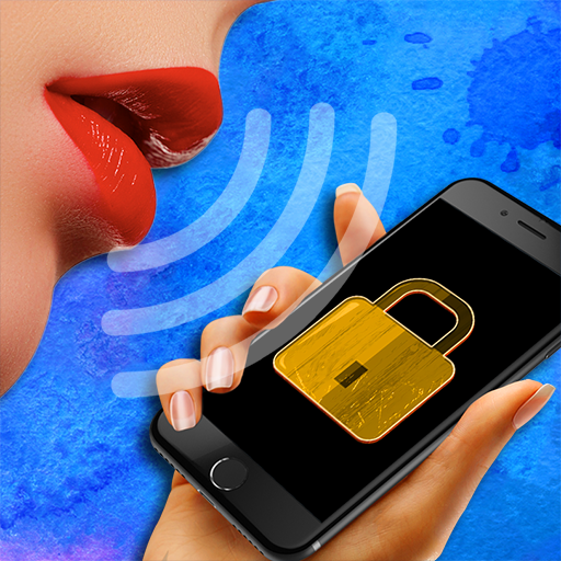 Voice lock screen (prank) icon