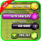 تهكير كلاش اوف كلانس PRANK أيقونة