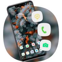 Bunga hiu hitam tema untuk Galaxy M20 on 9Apps