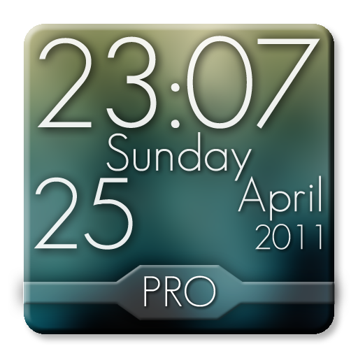 Super Clock Wallpaper Pro icon