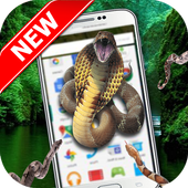 Snake On Screen - Funny Prank icon