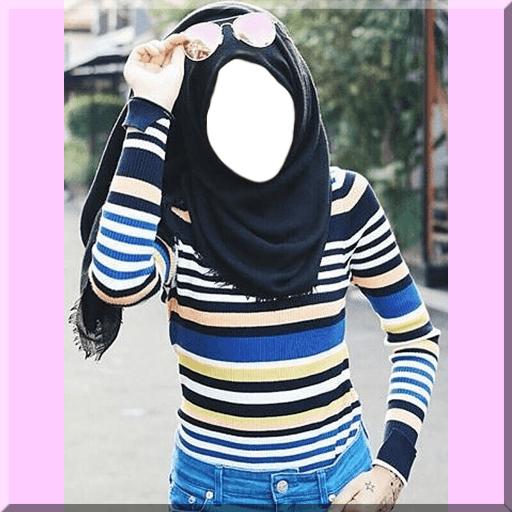 College Girls Hijab Photo Suit icon