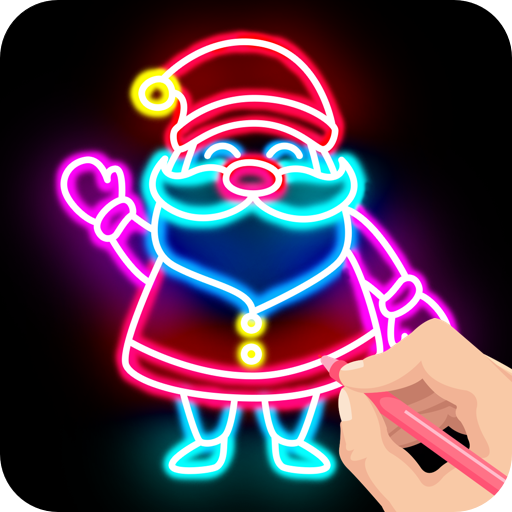 Draw Glow Christmas 2023 icon