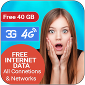 Daily Free 40GB Internet Data For All Countries icon
