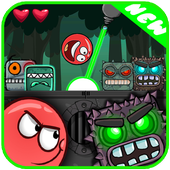 Red Hero 4: Bounce Ball Vol3 icon