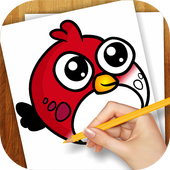 Learn To Draw Angry Birts icon