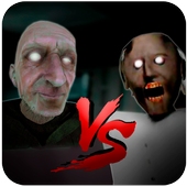 Angry Grandpa vs Crazy Granny in House Horror Game icon