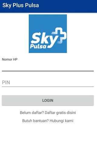 SKY PULSA - Aplikasi Jual Pulsa Gratis screenshot 1