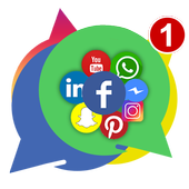 All in One Messenger For Social Networking Apps icon