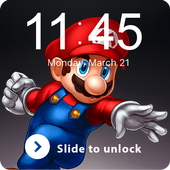 Mario Wallpaper Cute Super Game Screen Lock icon