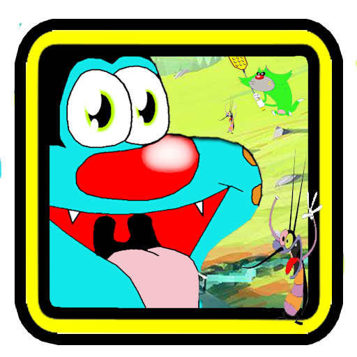 Oggy 4k with Cafards Wallpapers icon