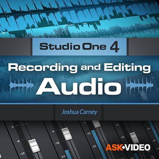 Recording &amp; Editing Audio Course For Studio One 4 icon