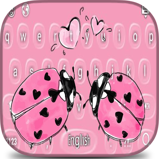 Ladybirds Hearts Keyboard Theme icon