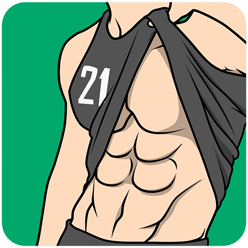 Abs workout: 21 Day Challenge أيقونة