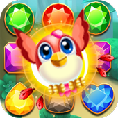 Bird Rescue : Jewel Match 3 icon