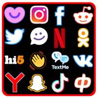 All Social Media & Social Networks Apps- Worldwide