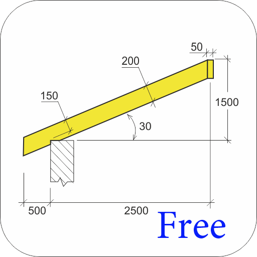 Rafter calculator icon