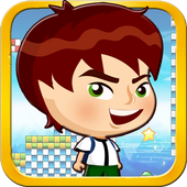 Super BEN World 10 Sandy Game icon