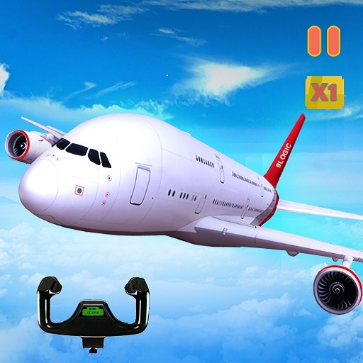 Flying planes Flights Simulator 3d 2021 icon