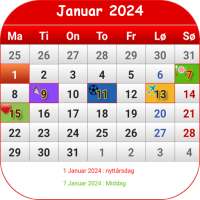 Norsk Kalender 2024 on 9Apps