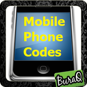 secret codes mobile phone icon