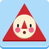 Triangle Face Fun Race icon