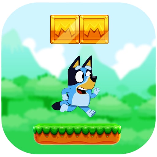 super bluey adventure world icon