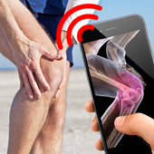 X-ray fracture joke icon