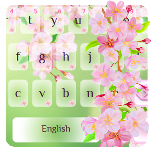 Cherry Blossom Typewriter icon